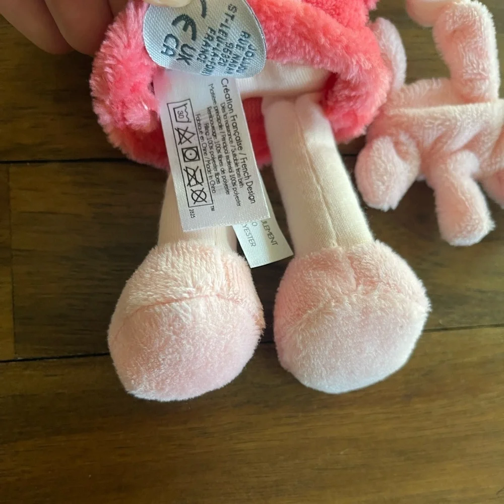 Jolijou Pink Plush Doll with Teddy
